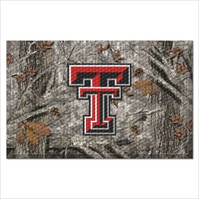 Texas Tech Scraper Mat 19"x30" - Camo