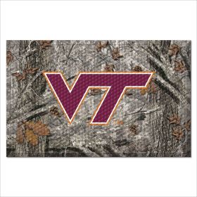 Virginia Tech Scraper Mat 19"x30" - Camo