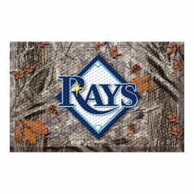 MLB - Tampa Bay Devil Rays Scraper Mat 19"x30" - Camo