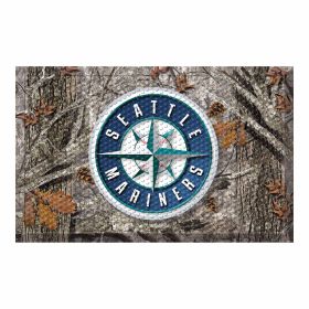 MLB - Seattle Mariners Scraper Mat 19"x30" - Camo