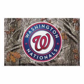 MLB - Washington Nationals Scraper Mat 19"x30" - Camo