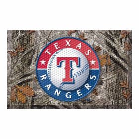 MLB - Texas Rangers Scraper Mat 19"x30" - Camo