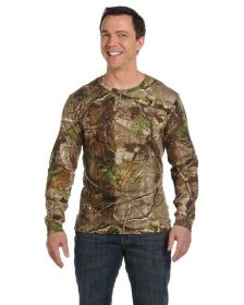 Men's Realtree Camo Long-Sleeve T-Shirt - REALTREE AP - S (Color: REALTREE APG, size: XL)